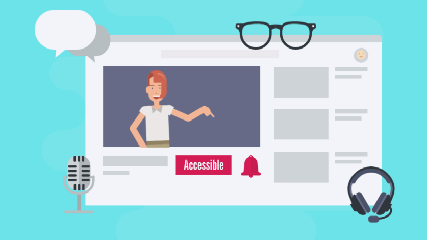 Web design & illustrations of accessibility